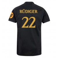 Real Madrid Antonio Rudiger #22 3rd trikot 2023-24 Kurzarm